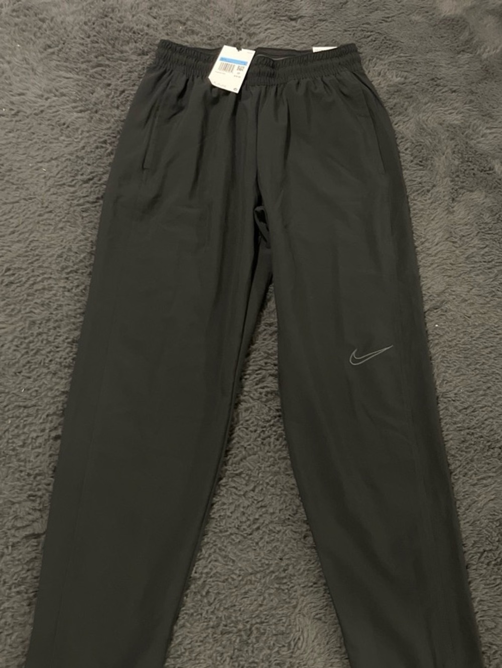 Nike Black Women's Track Joggers with Reflective Swoosh